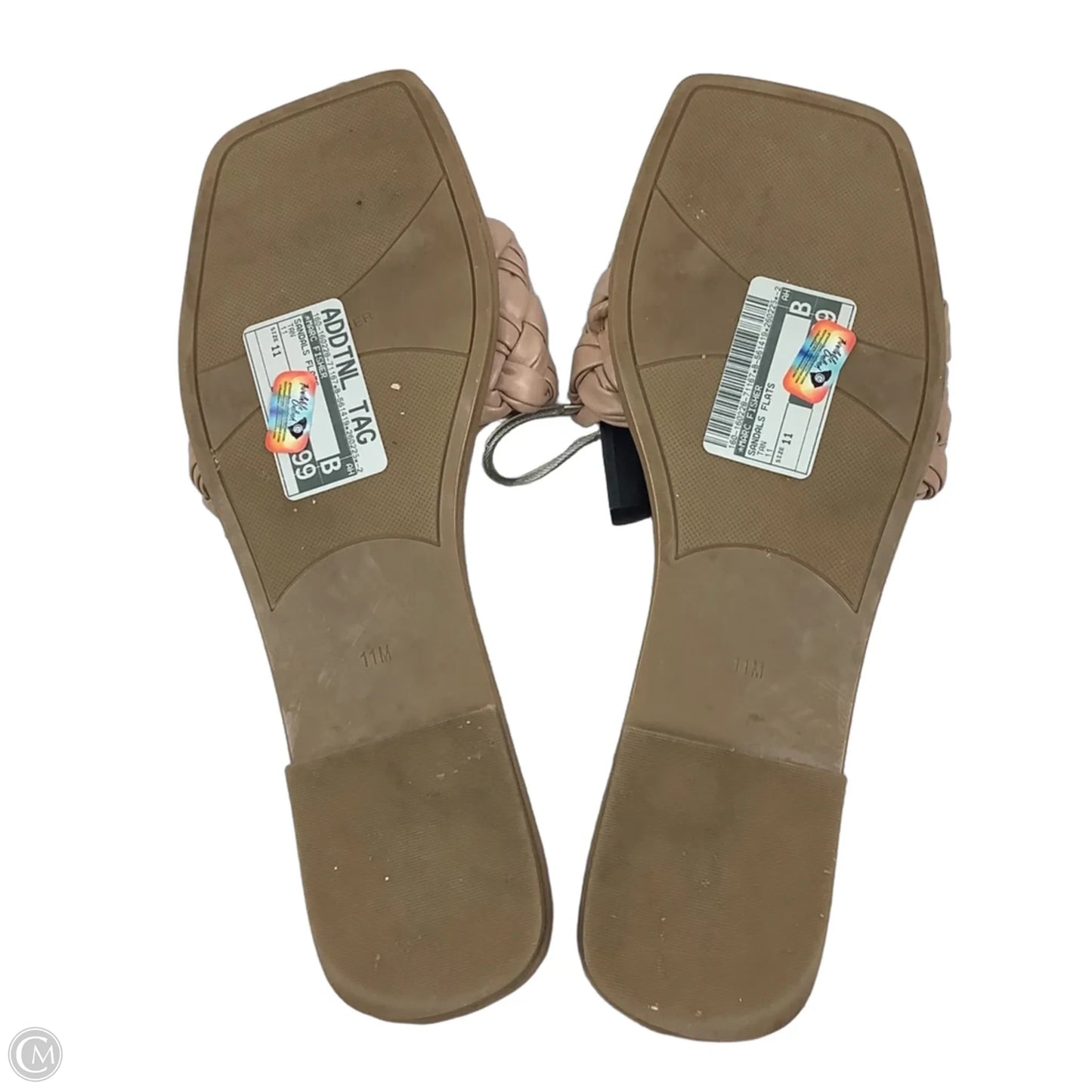 Sandals Flats By Marc Fisher In Tan, Size: 11