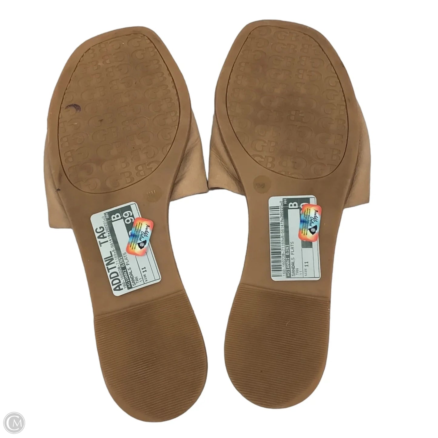 Sandals Flats By Gianni Bini In Tan, Size: 11