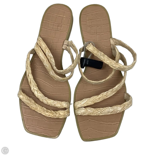 Sandals Flats By Dolce Vita In Tan, Size: 11