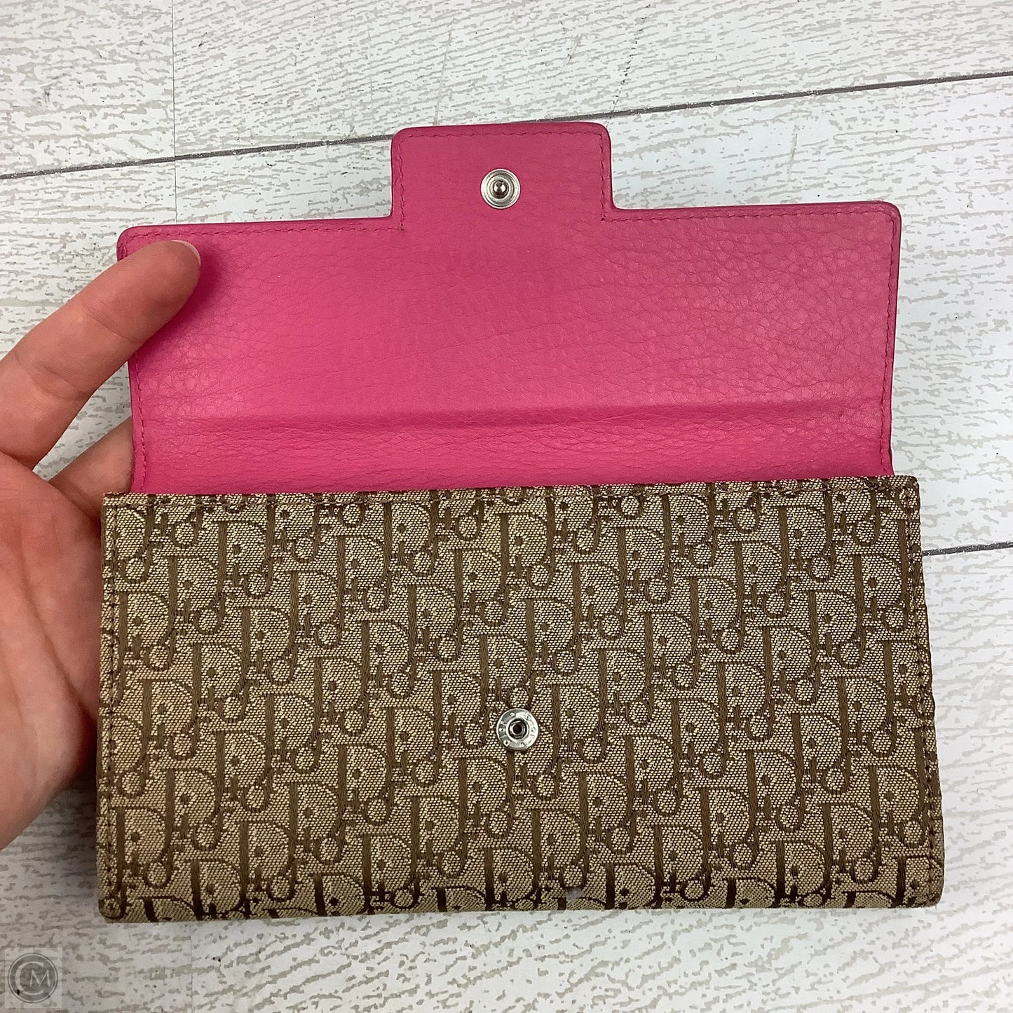 Wallet Luxury Designer By Dior, Size: Medium