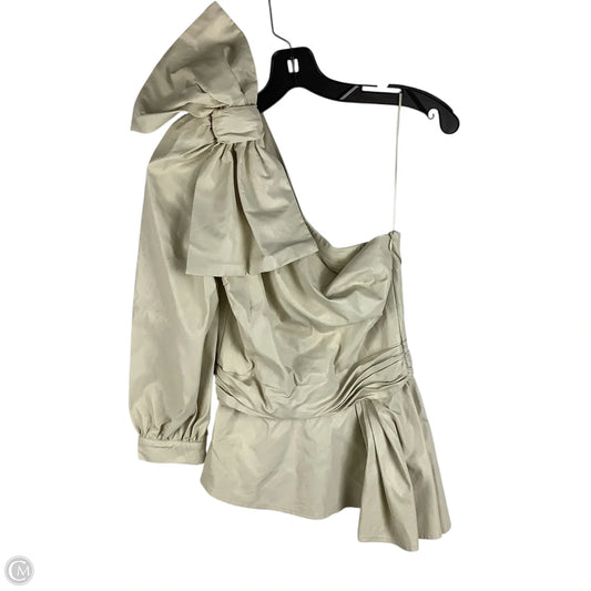 Top Long Sleeve By Karlie In Cream, Size: Estimated S