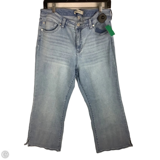 Jeans Straight By Judy Blue In Blue Denim, Size: 8