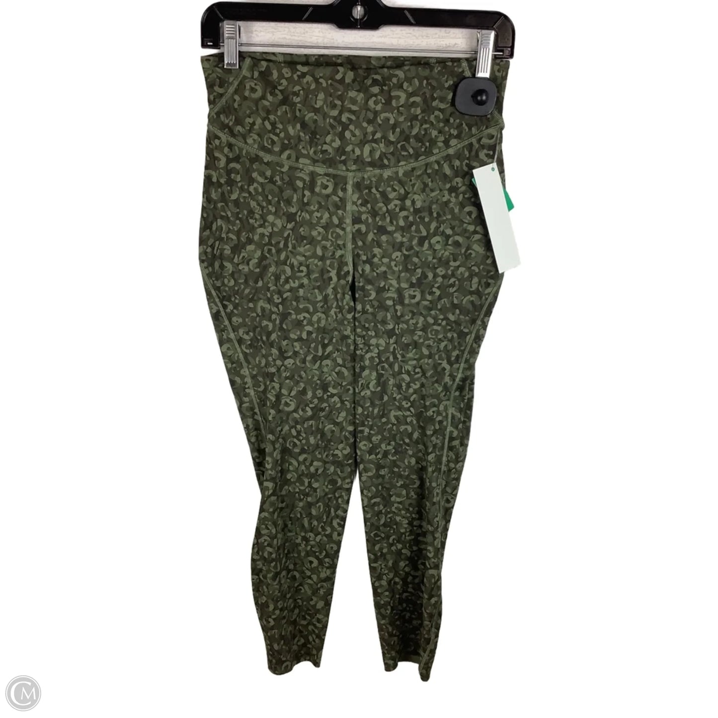 Athletic Leggings By Lululemon In Green, Size: 8