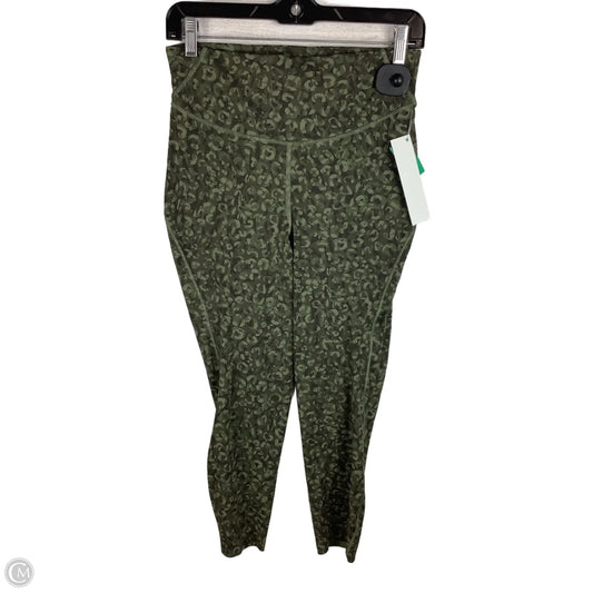 Athletic Leggings By Lululemon In Green, Size: 8