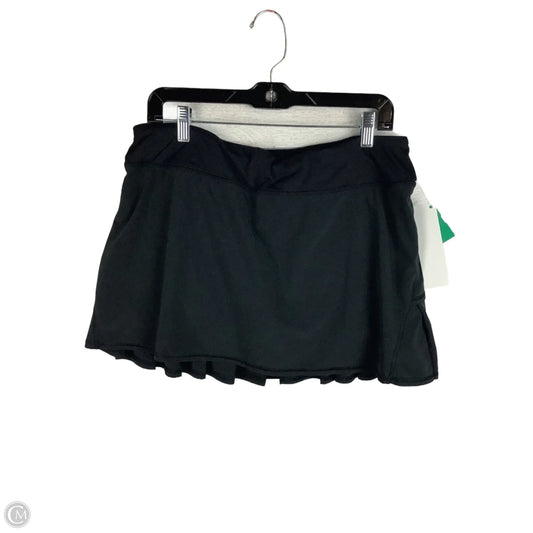 Athletic Skort By Lululemon In Black, Size: 10