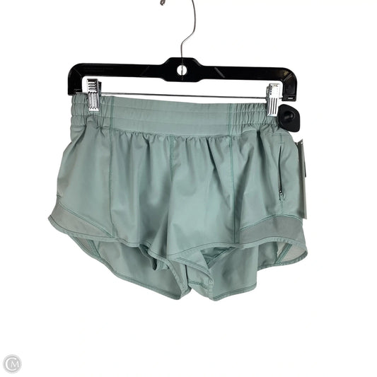 Athletic Shorts By Lululemon In Blue, Size: 8