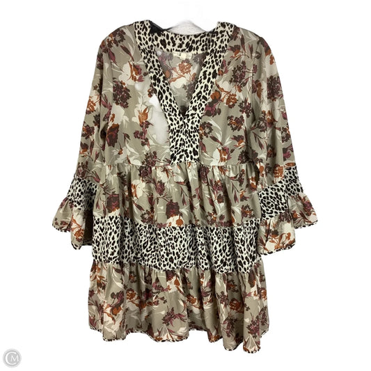 Dress Casual Short By Entro In Tan, Size: M