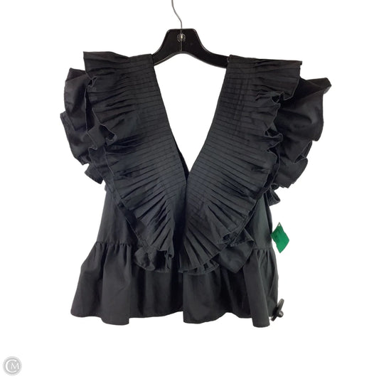 Top Sleeveless By Clothes Mentor In Black, Size: L