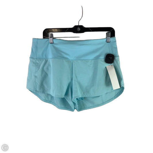 Athletic Shorts By Lululemon In Blue, Size: 10