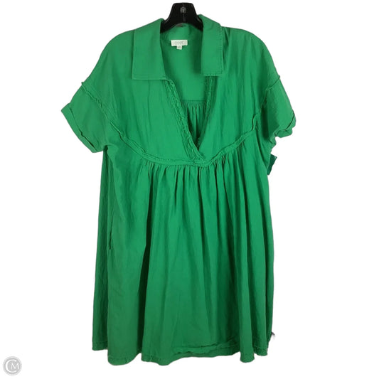 Dress Casual Short By Oddi In Green, Size: M