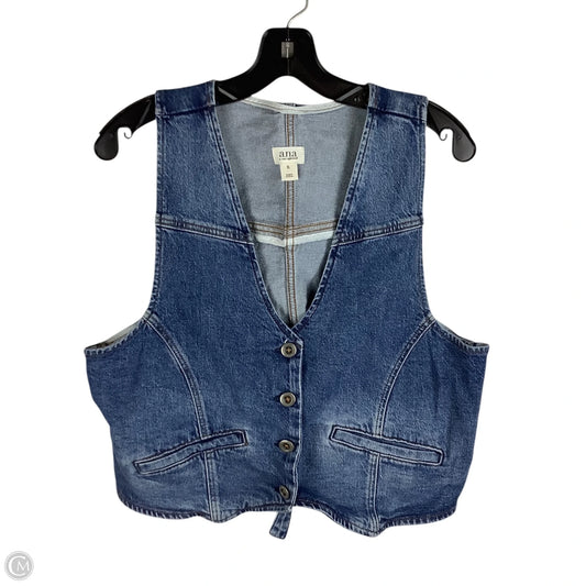 Vest Other By Ana In Blue Denim, Size: Xl