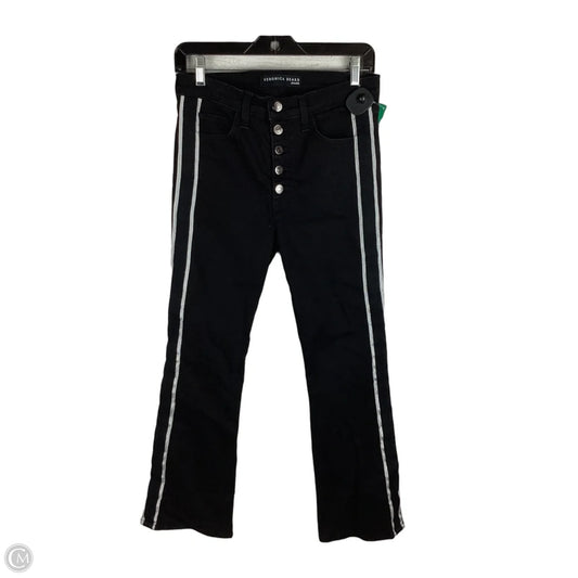 Jeans Boot Cut By Veronica Beard In Black Denim, Size: 4 (27)