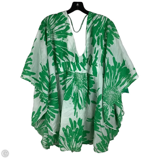 Swimwear Cover-up By Echo In Tropical Print, Size: L