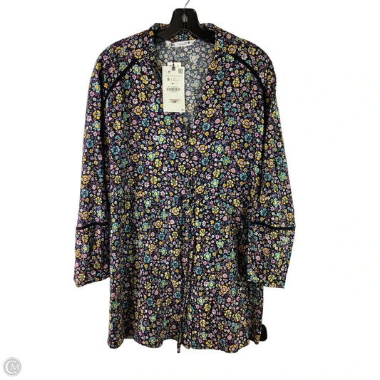 Dress Casual Short By Zara In Floral Print, Size: S