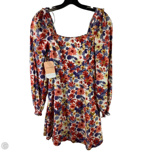 Dress Party Short By Cmc In Floral Print, Size: M