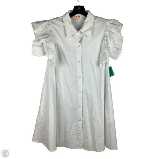 Dress Casual Short By Mazik In White, Size: S