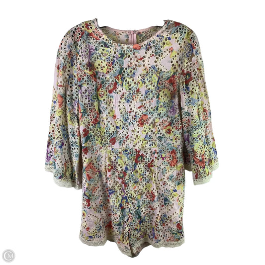 Romper By Clothes Mentor In Multi-colored, Size: M