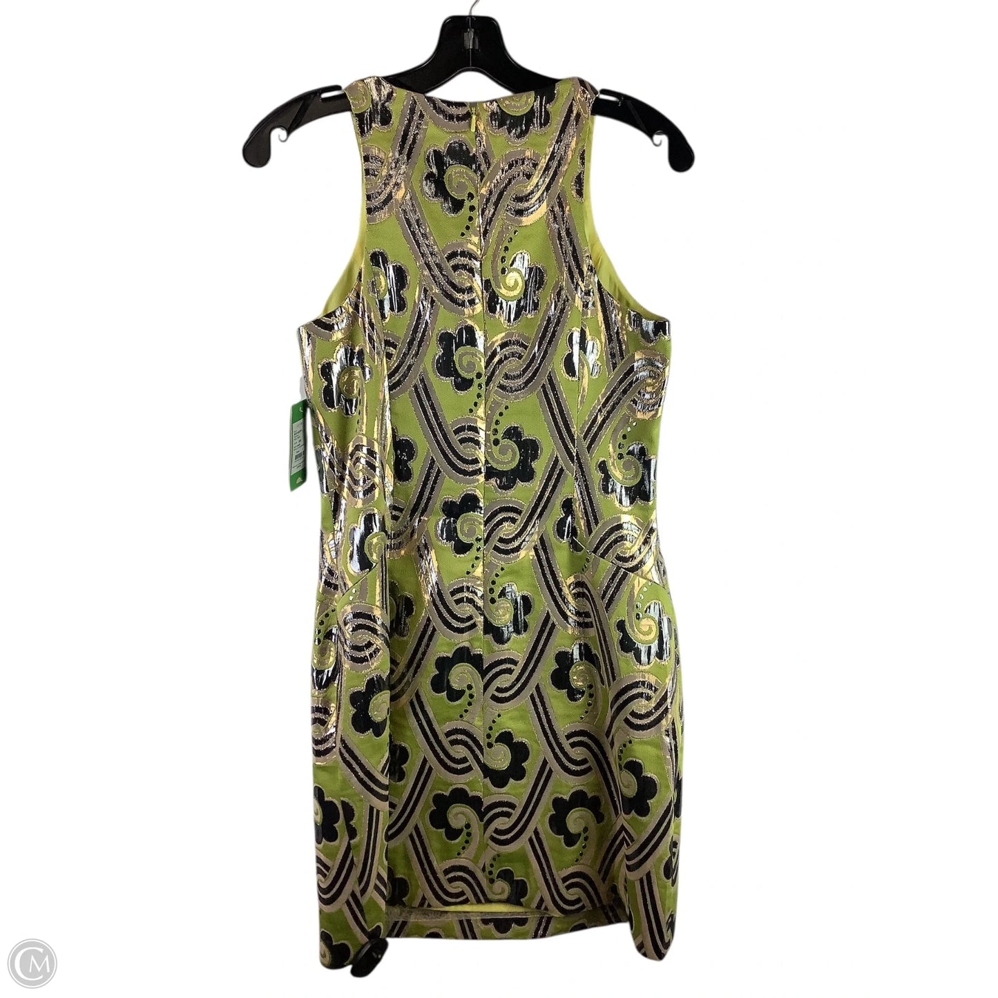 Dress Designer By Lilly Pulitzer In Chartreuse, Size: 4