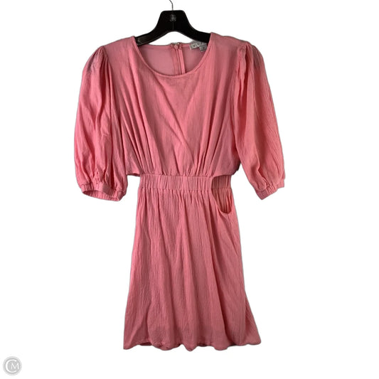 Dress Casual Short By Hyfve In Pink, Size: S