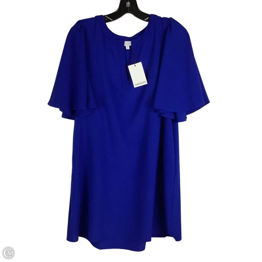 Dress Casual Short By Sugar Lips In Blue, Size: M