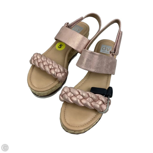 Sandals Heels Platform By Dolce Vita In Pink, Size: 6.5