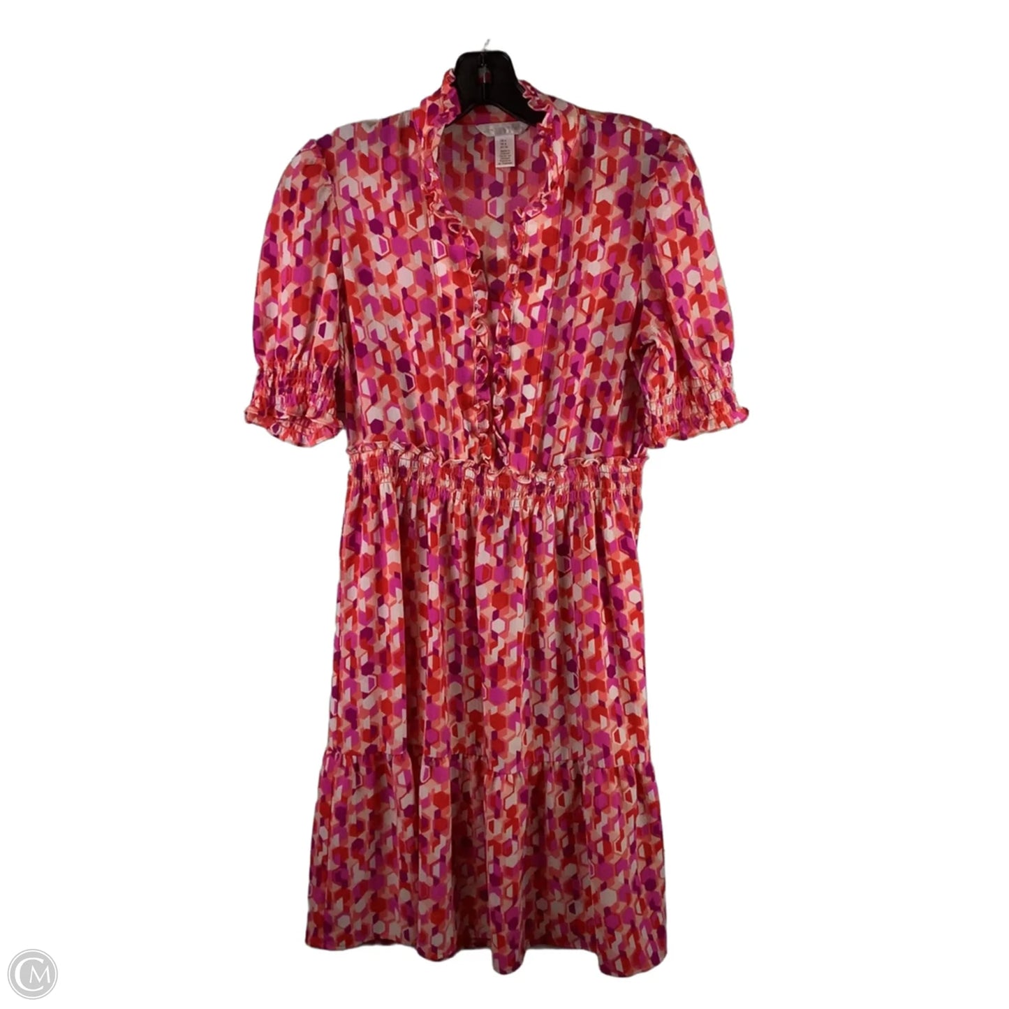 Dress Casual Short By London Times In Pink, Size: 4