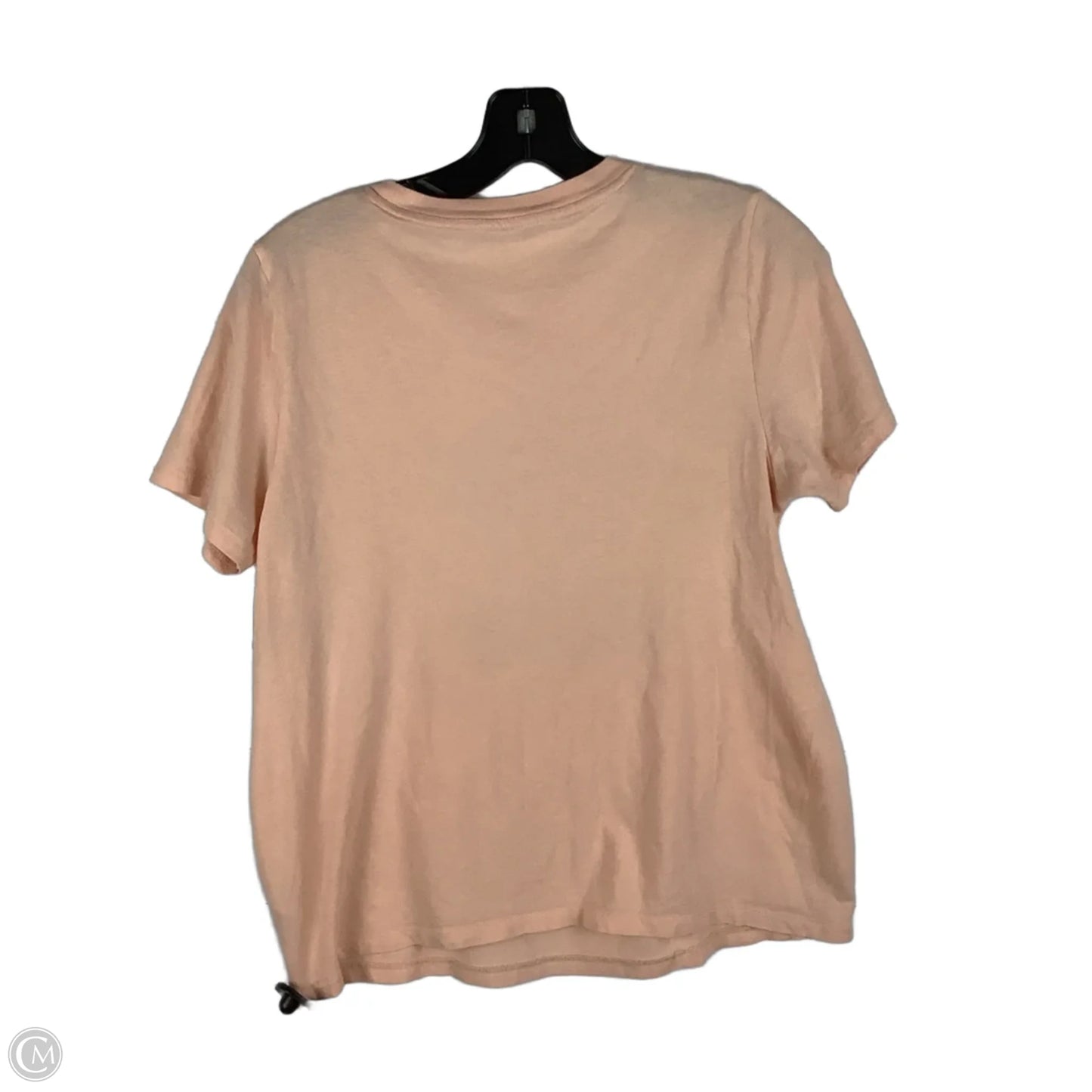 Top Short Sleeve Basic By J. Crew In Peach, Size: S