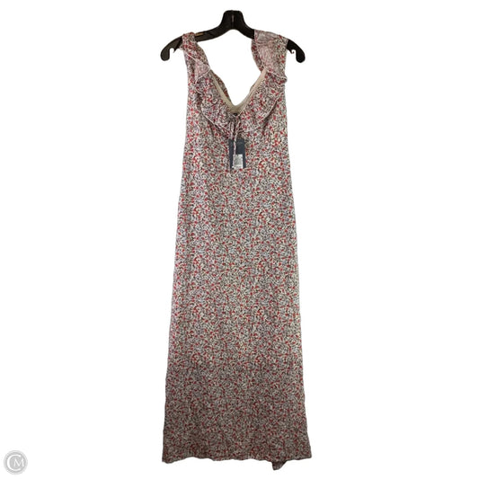 Dress Casual Midi By Universal Thread In Floral Print, Size: M