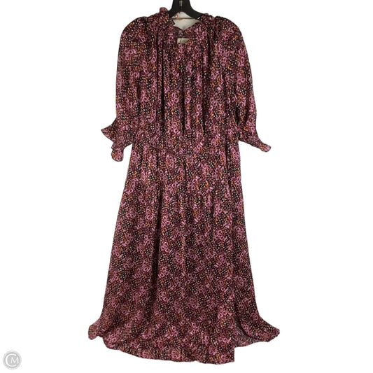 Dress Casual Maxi By Melloday In Floral Print, Size: 3x