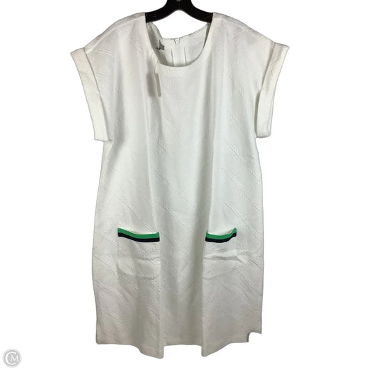 Dress Casual Short By Talbots In White, Size: 3x
