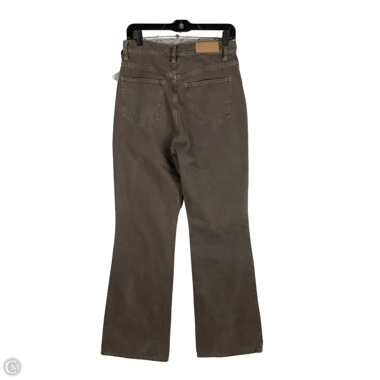 Jeans Straight By Pacsun In Brown Denim, Size: 6 (28)