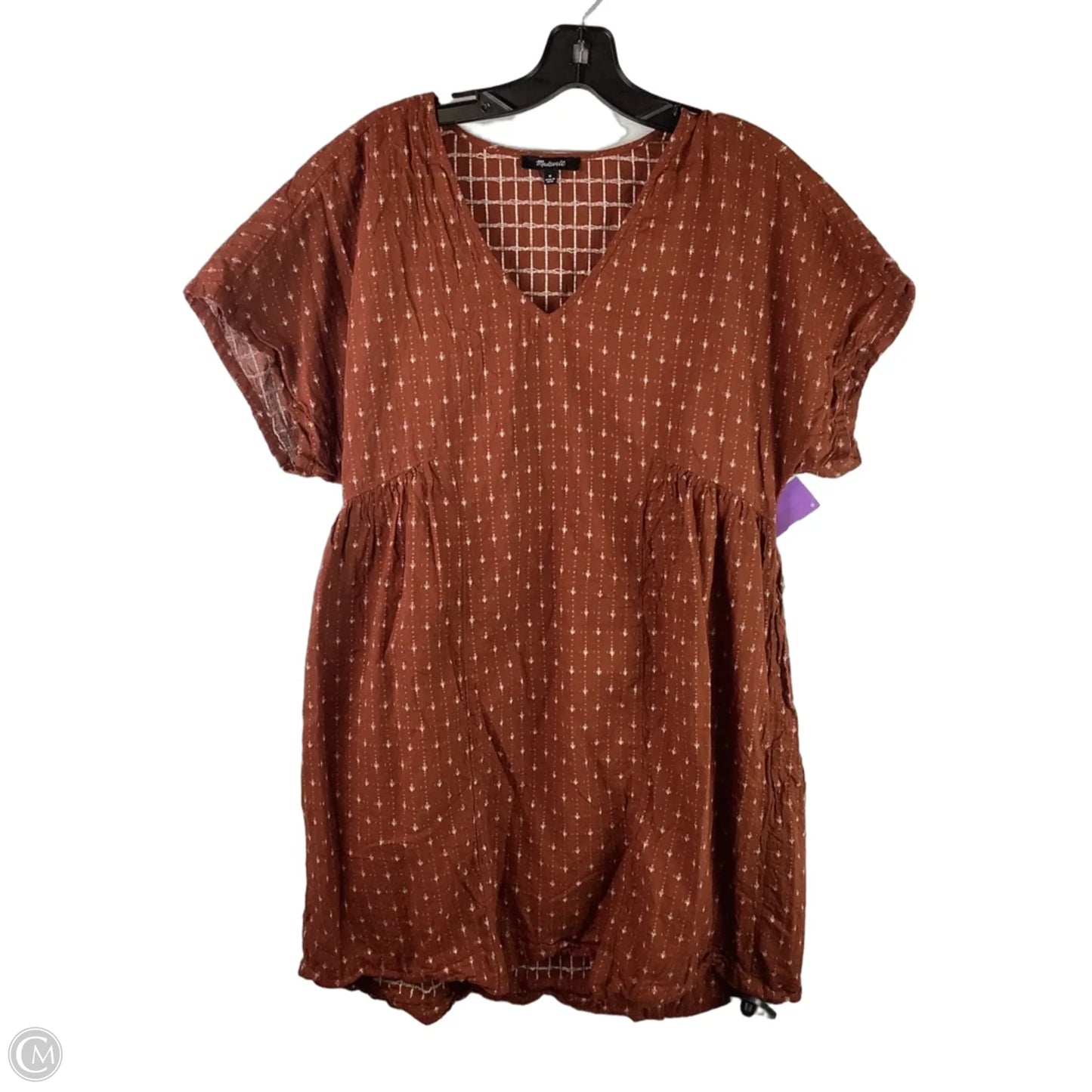 Dress Casual Short By Madewell In Brown, Size: M