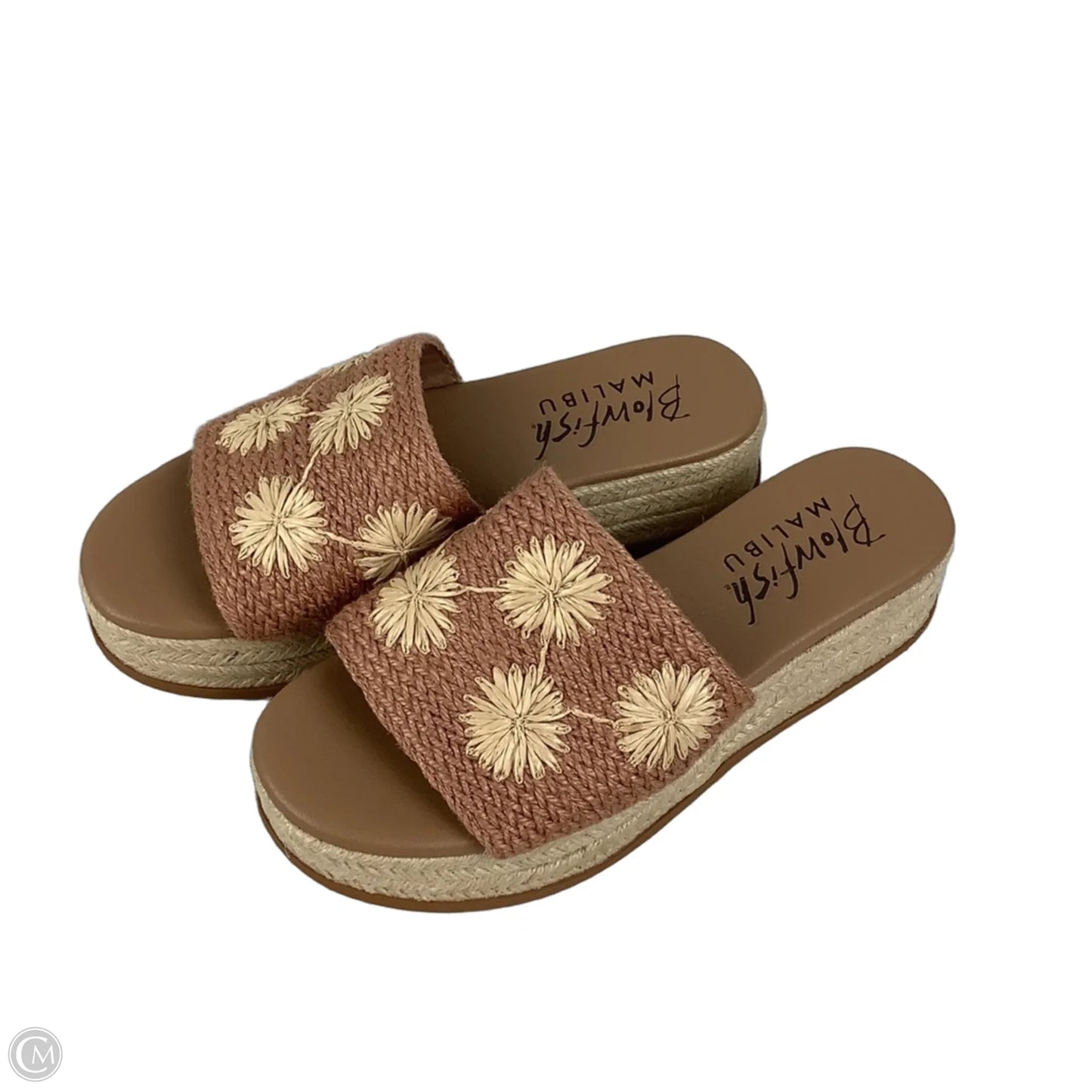 Sandals Heels Platform By Blowfish In Floral Print, Size: 7.5
