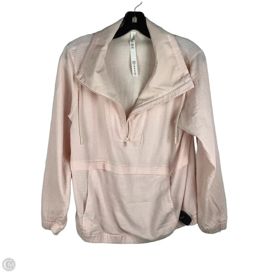 Athletic Jacket By Lululemon In Pink, Size: 6