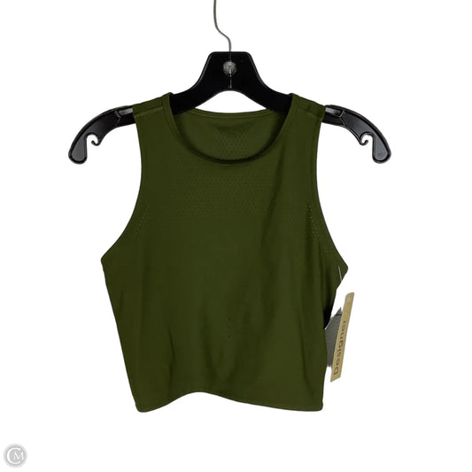 Athletic Tank Top By Lululemon In Green, Size: Estimated 4/6