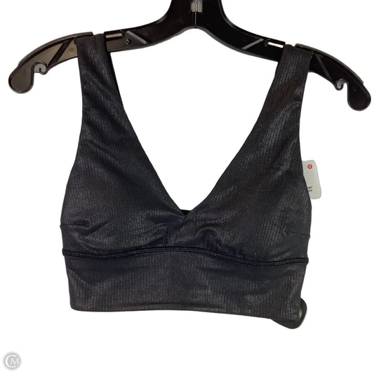 Athletic Bra By Lululemon In Black, Size: 4