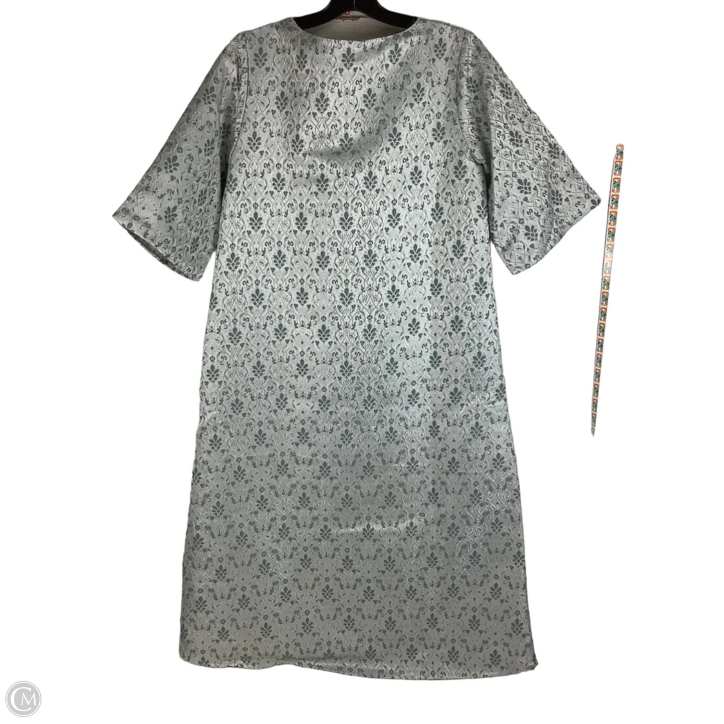 Dress Casual Maxi By Cmb In Grey, Size: Xs