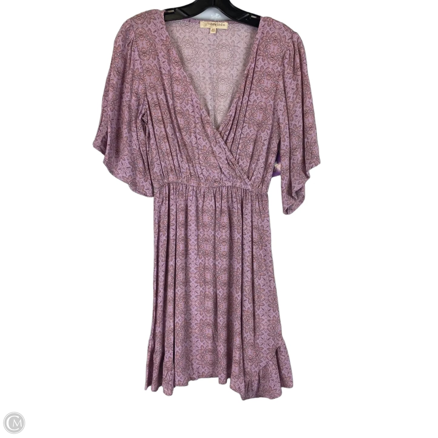 Dress Casual Short By Rewind In Purple, Size: Xs