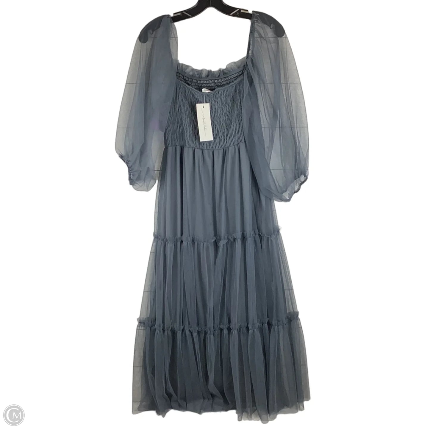 Dress Party Midi By Geegee In Grey, Size: L