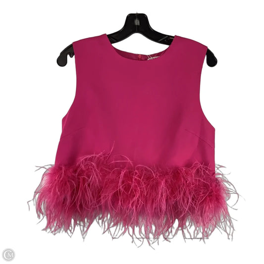 Top Sleeveless By Clothes Mentor In Pink, Size: S