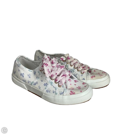 Shoes Sneakers By Superga In Floral Print, Size: 8.5