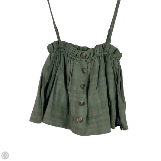 Top Sleeveless By American Eagle In Green, Size: Xs