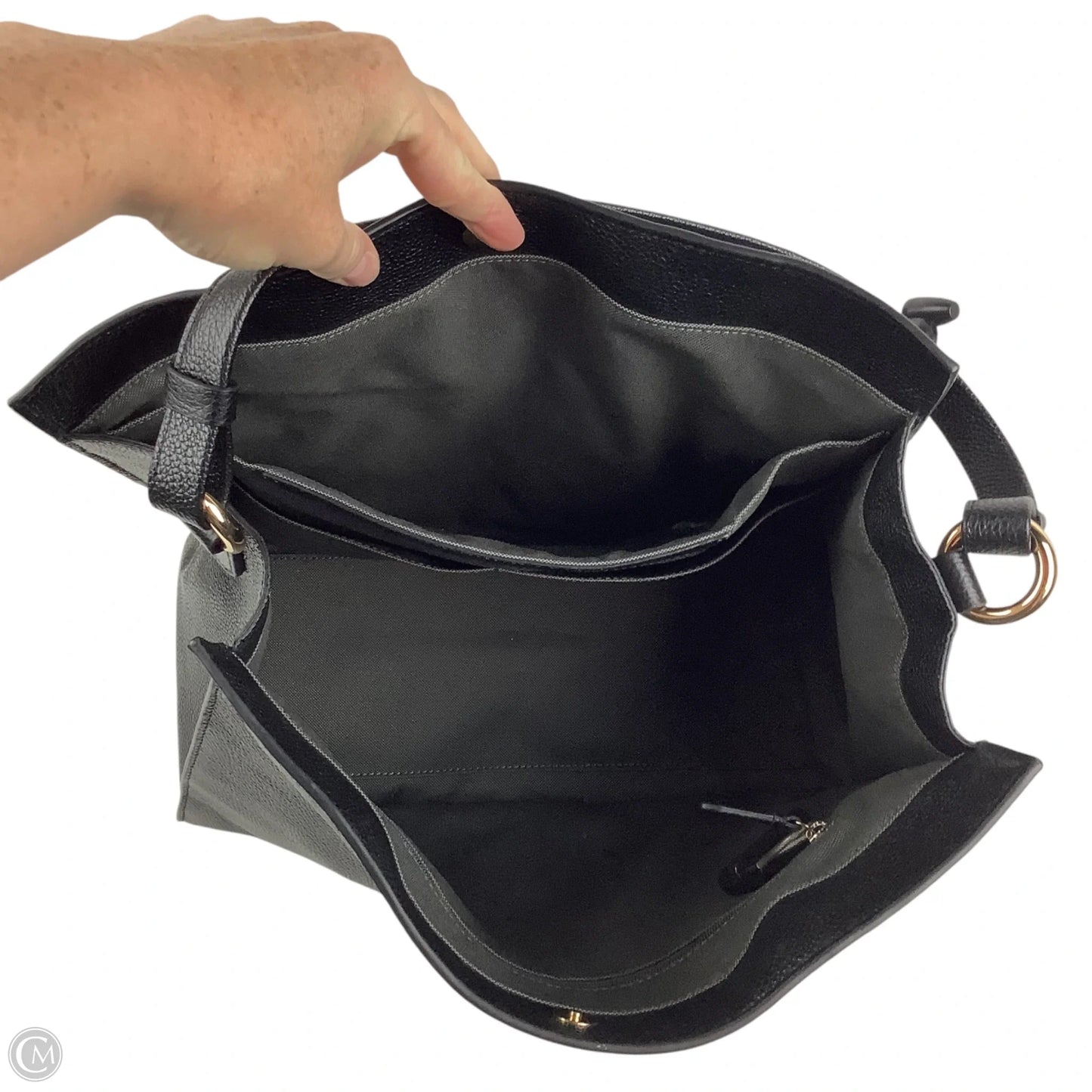 Handbag Leather By Cole-haan, Size: Medium