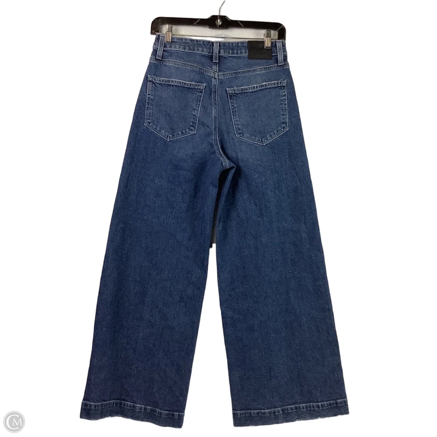 Jeans Wide Leg By Paige In Blue Denim, Size: 2