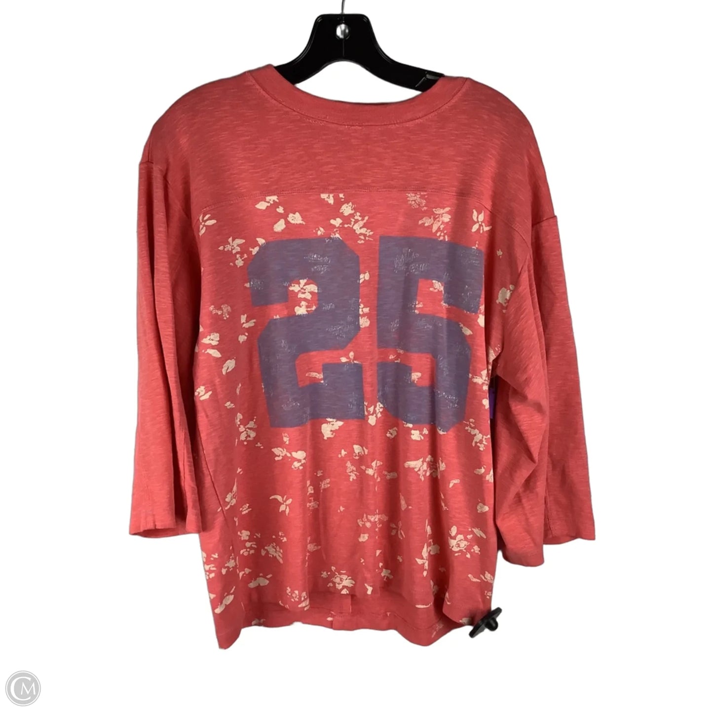 Top Long Sleeve By Pilcro In Pink, Size: S