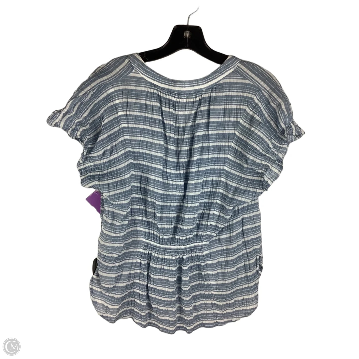 Top Short Sleeve By Pilcro In Blue, Size: S