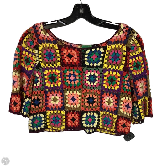 Top Short Sleeve By Farm Rio In Multi-colored, Size: S