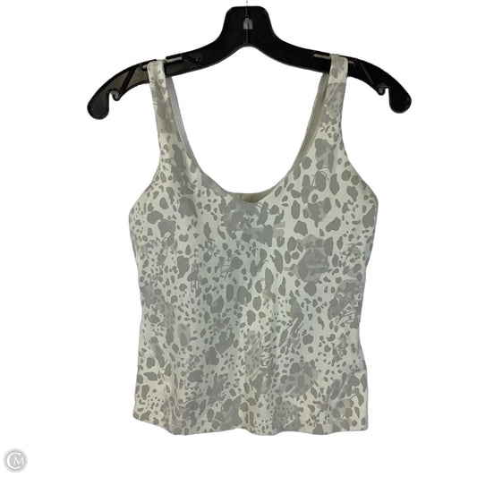 Athletic Tank Top By Lululemon In Grey, Size: 6