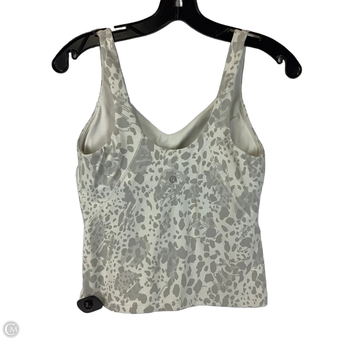 Athletic Tank Top By Lululemon In Grey, Size: 6