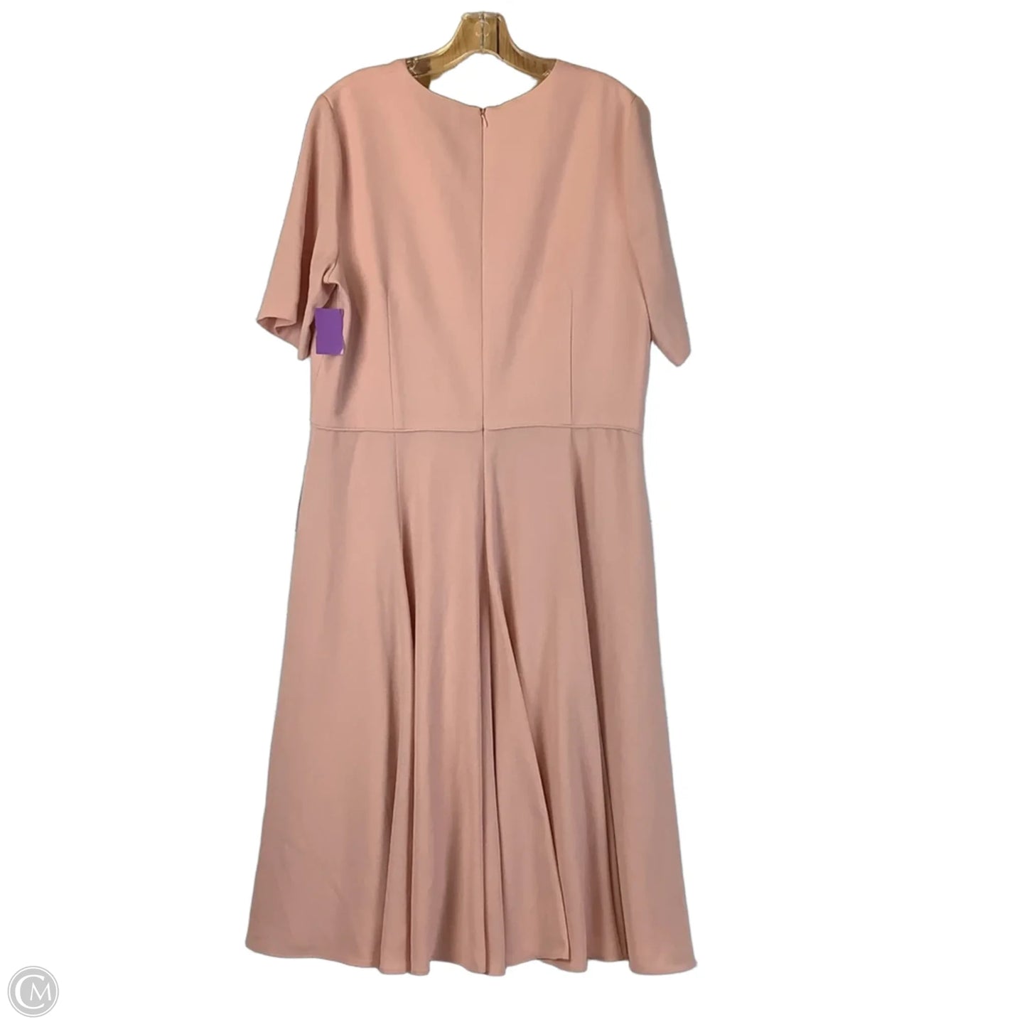 Dress Party Midi By Cmc In Pink, Size: 16
